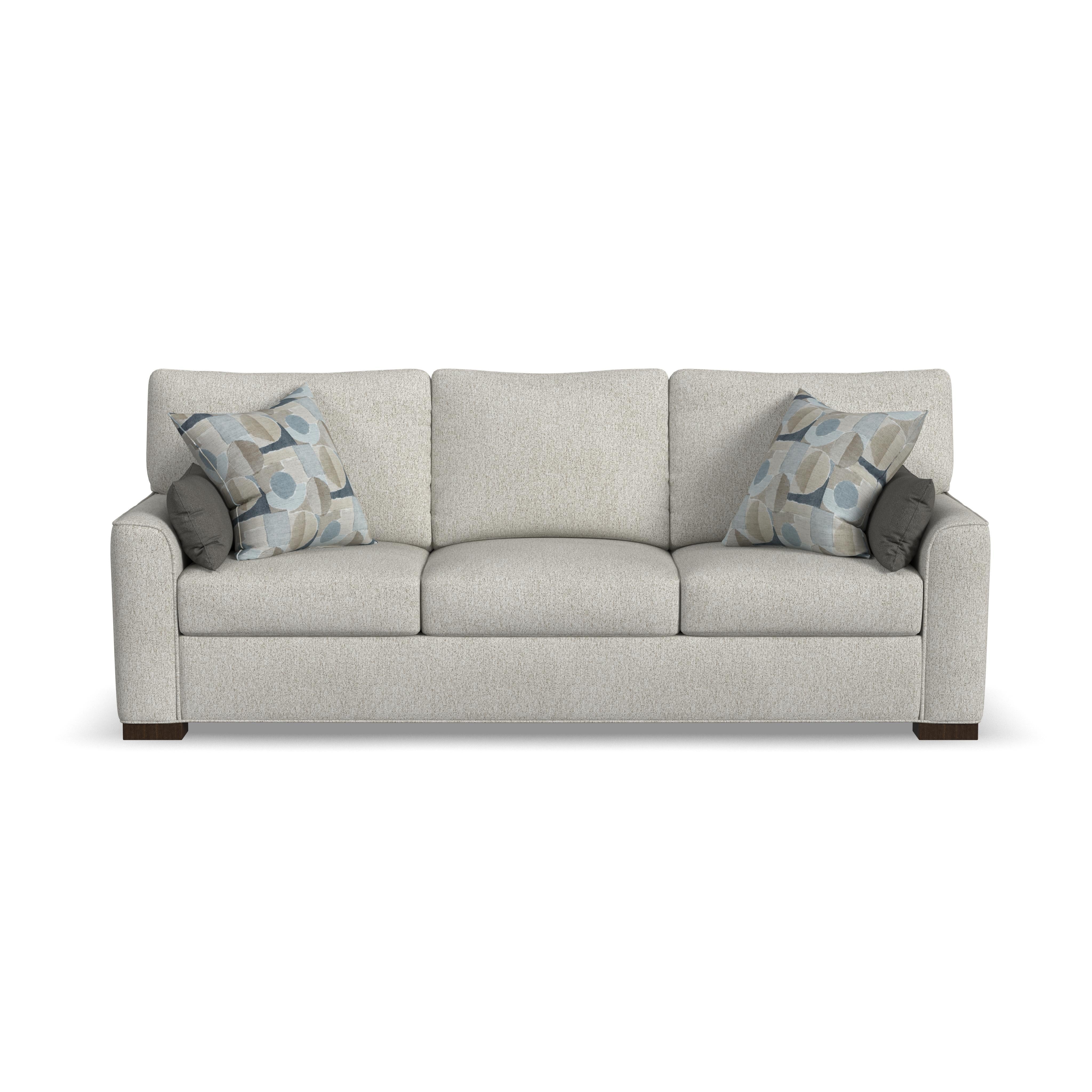 Jasper - Stationary Sofa - Gray - Premium Stationary Sofas from Flexsteel - Just $2000! Shop now at brett interiors