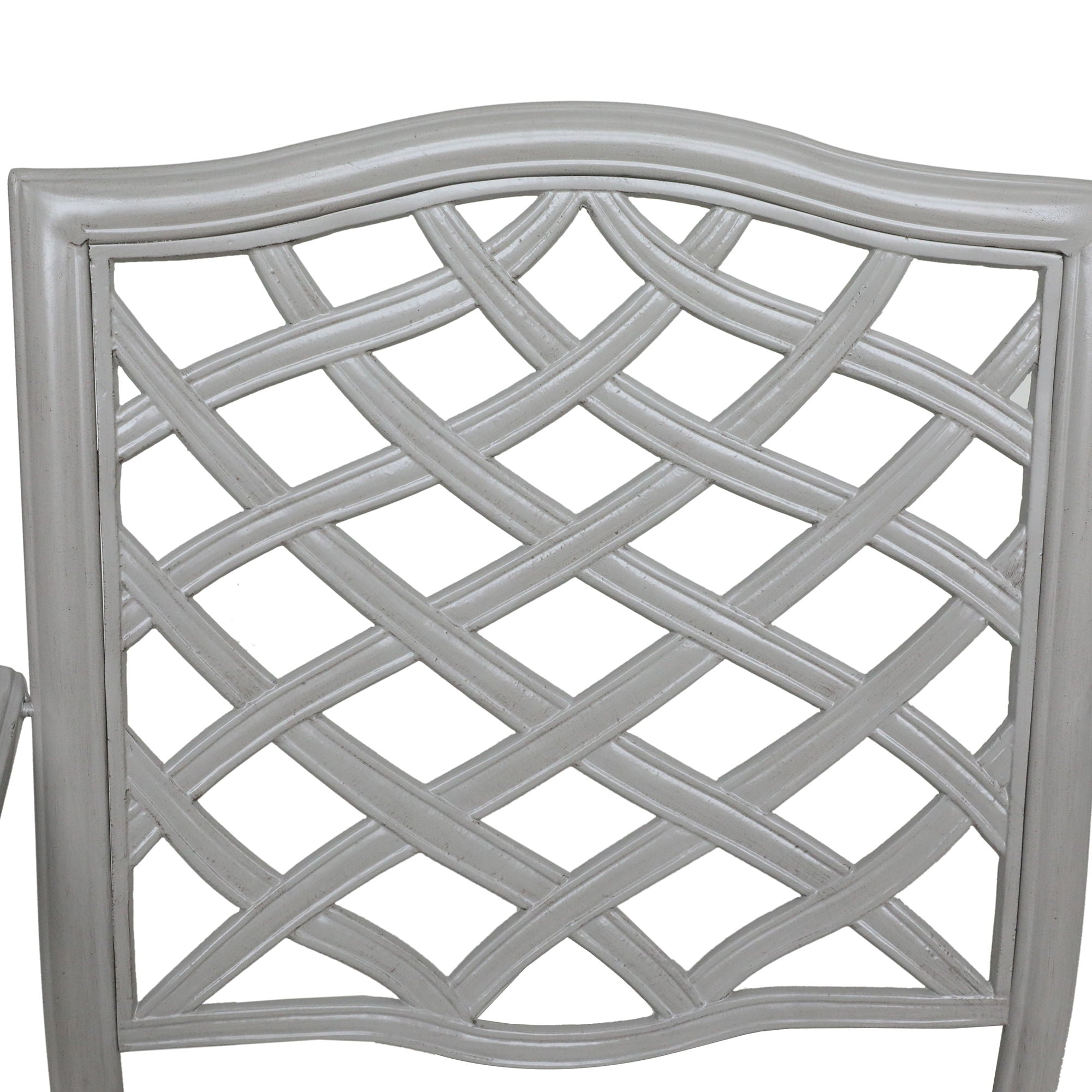 Outdoor Aluminum C Spring Chair (Set of 2) - Basalt - Premium Chair Sets from Gather Craft - Just $1350! Shop now at brett interiors