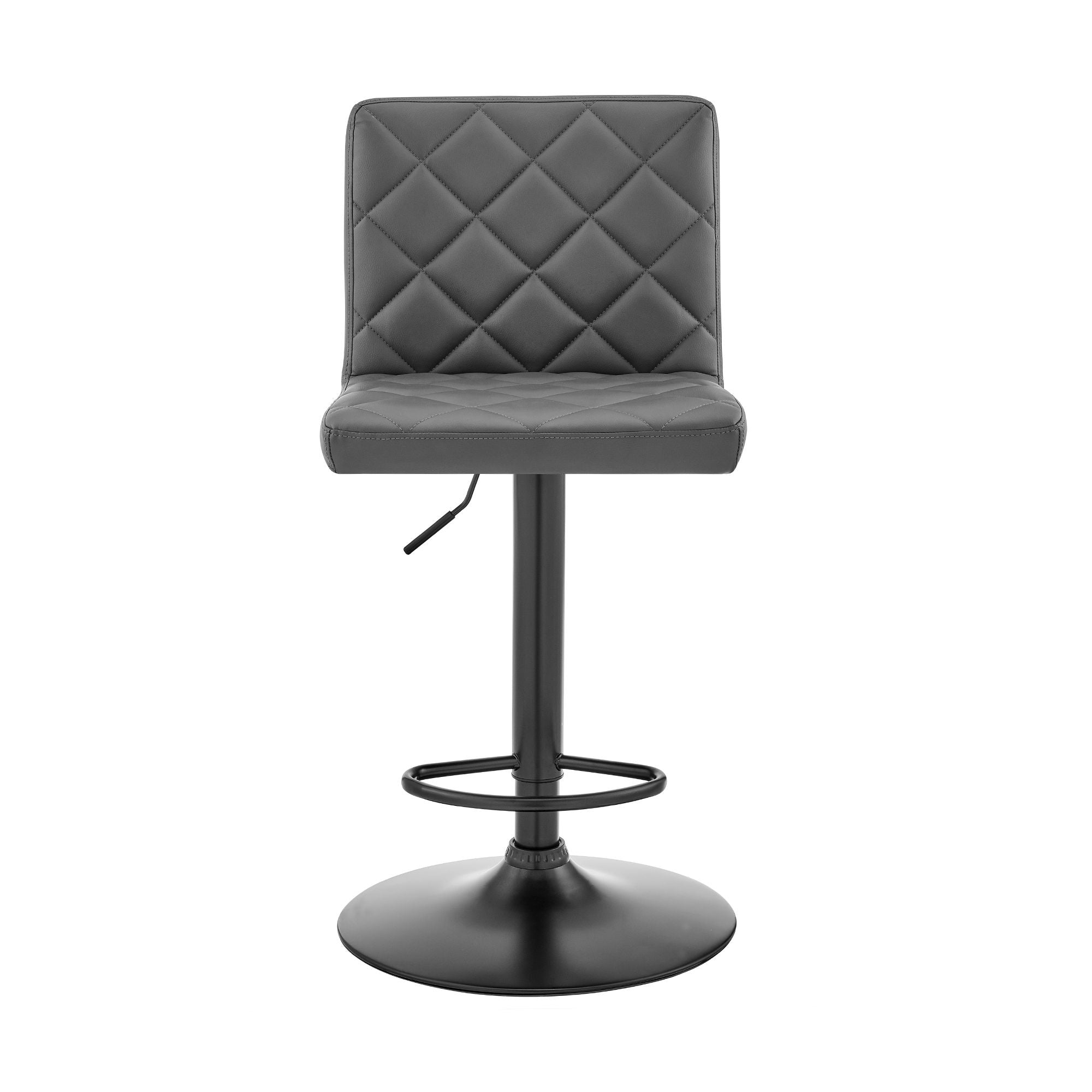 Duval - Adjustable Swivel Bar Stool - Premium Adjustable Height from Armen Living - Just $152.50! Shop now at brett interiors