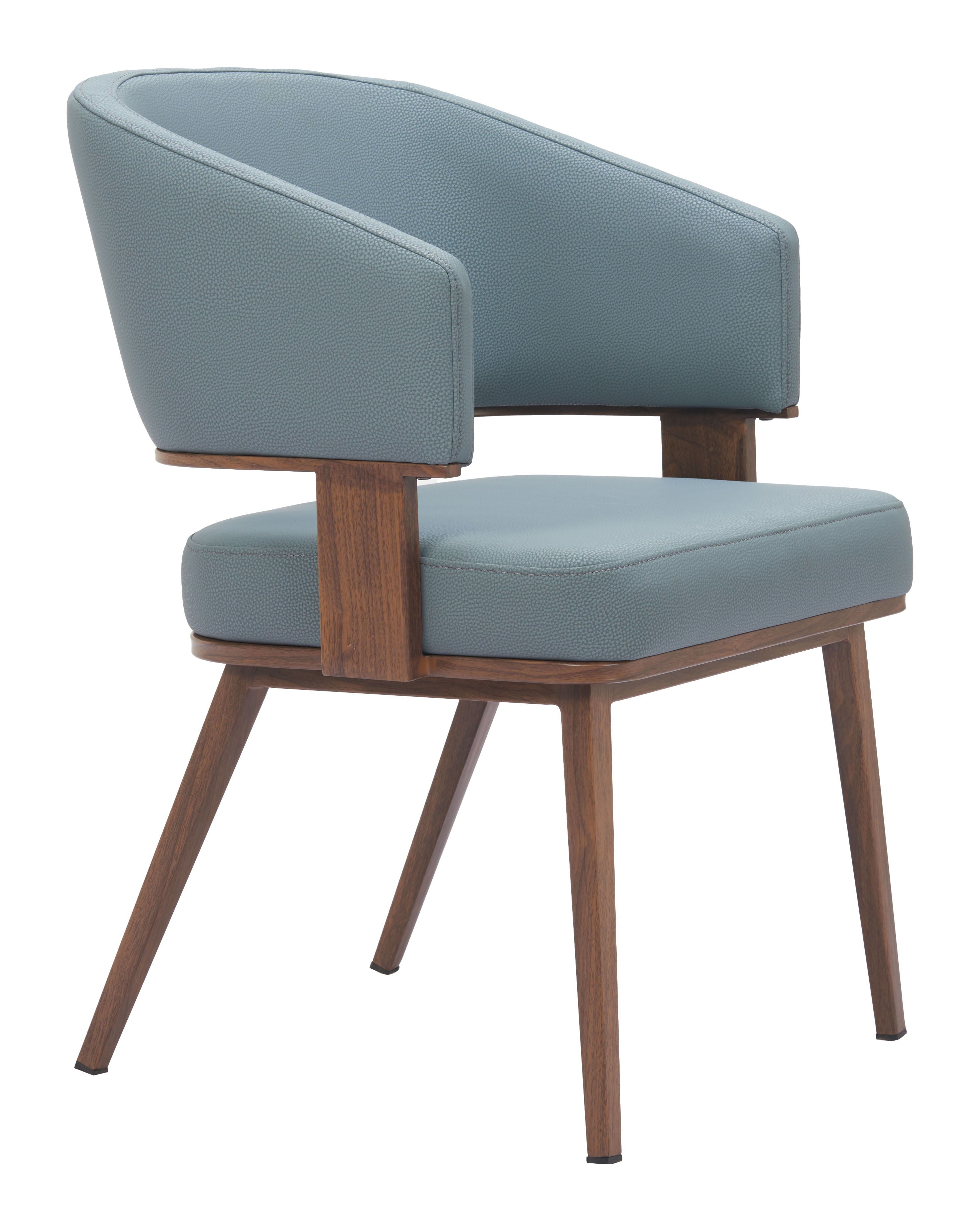 Poise - Dining Chair (Set of 2) - Blue - Premium Chair Sets from Zuo Modern - Just $1450! Shop now at brett interiors