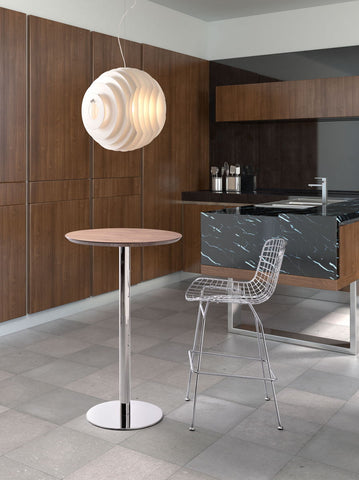 Bergen - Bar Table - Walnut - Premium Bar Tables from Zuo Modern - Just $1175! Shop now at brett interiors