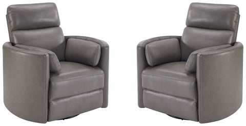 Radius - Cordless Power Swivel Glider Recliner (Set of 2) - Premium Chair Sets from Parker Living - Just $2645! Shop now at brett interiors