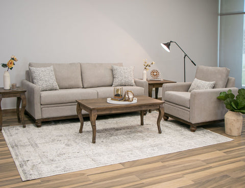 Pueblo Gray - Loveseat - Premium Stationary Loveseats from International Furniture Direct - Just $1287.50! Shop now at brett interiors