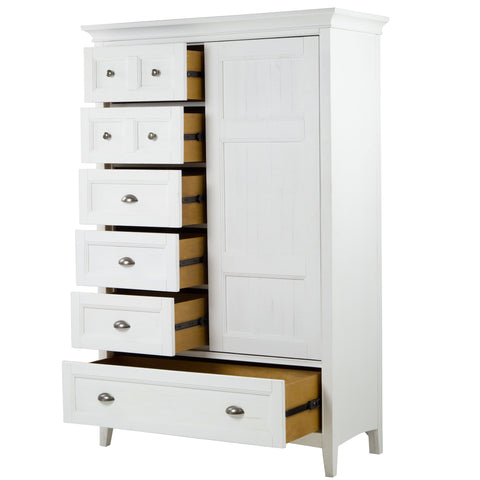 Heron Cove - Door Chest - Chalk White - Premium Door Chests from Magnussen Furniture - Just $1899! Shop now at brett interiors