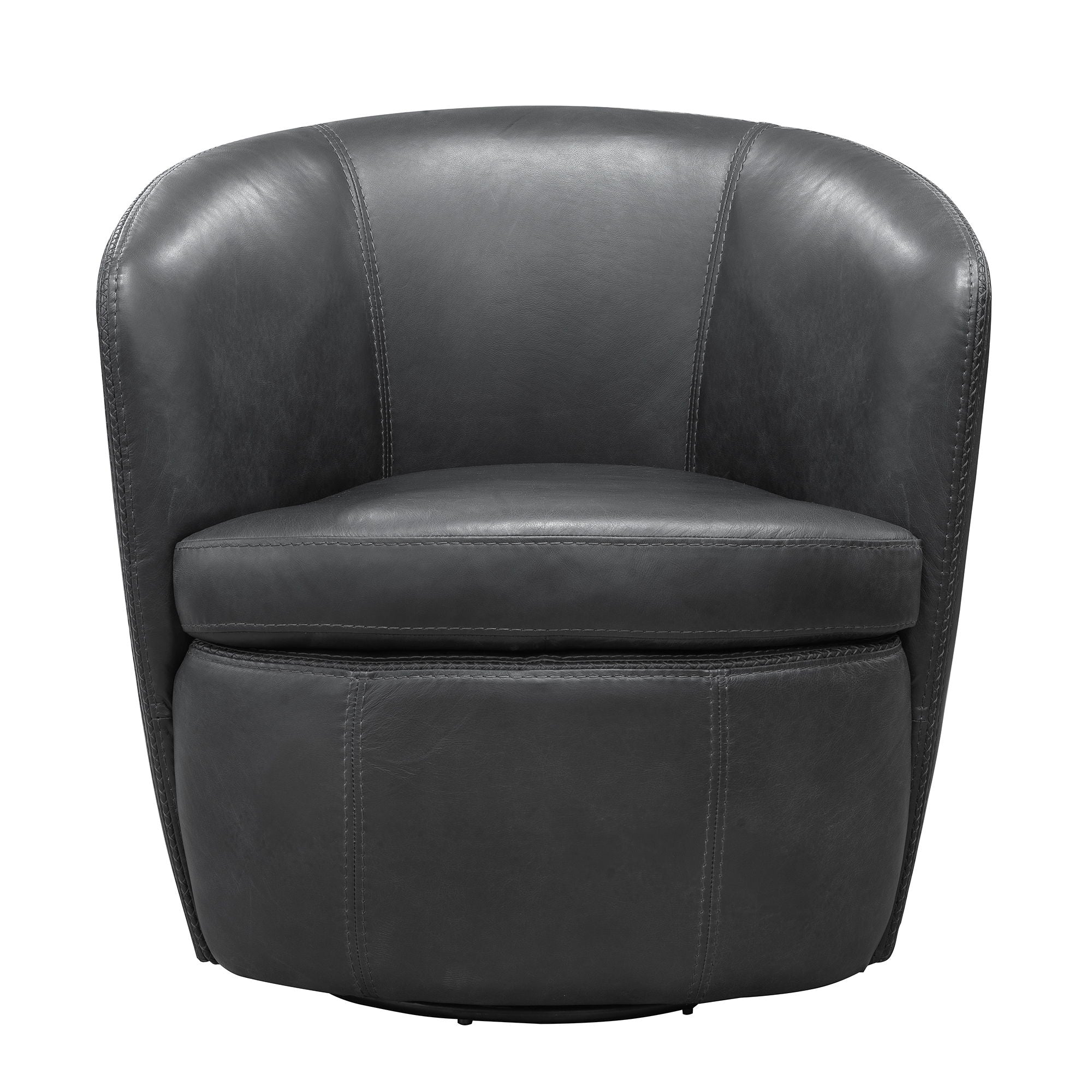 Barolo - 100% Italian Leather Swivel Club Chair (Set of 2) - Premium Chair Sets from Parker Living - Just $1095! Shop now at brett interiors