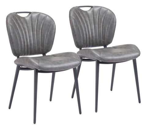 Terrence - Dining Chair (Set of 2) - Premium Chair Sets from Zuo Modern - Just $1000! Shop now at brett interiors