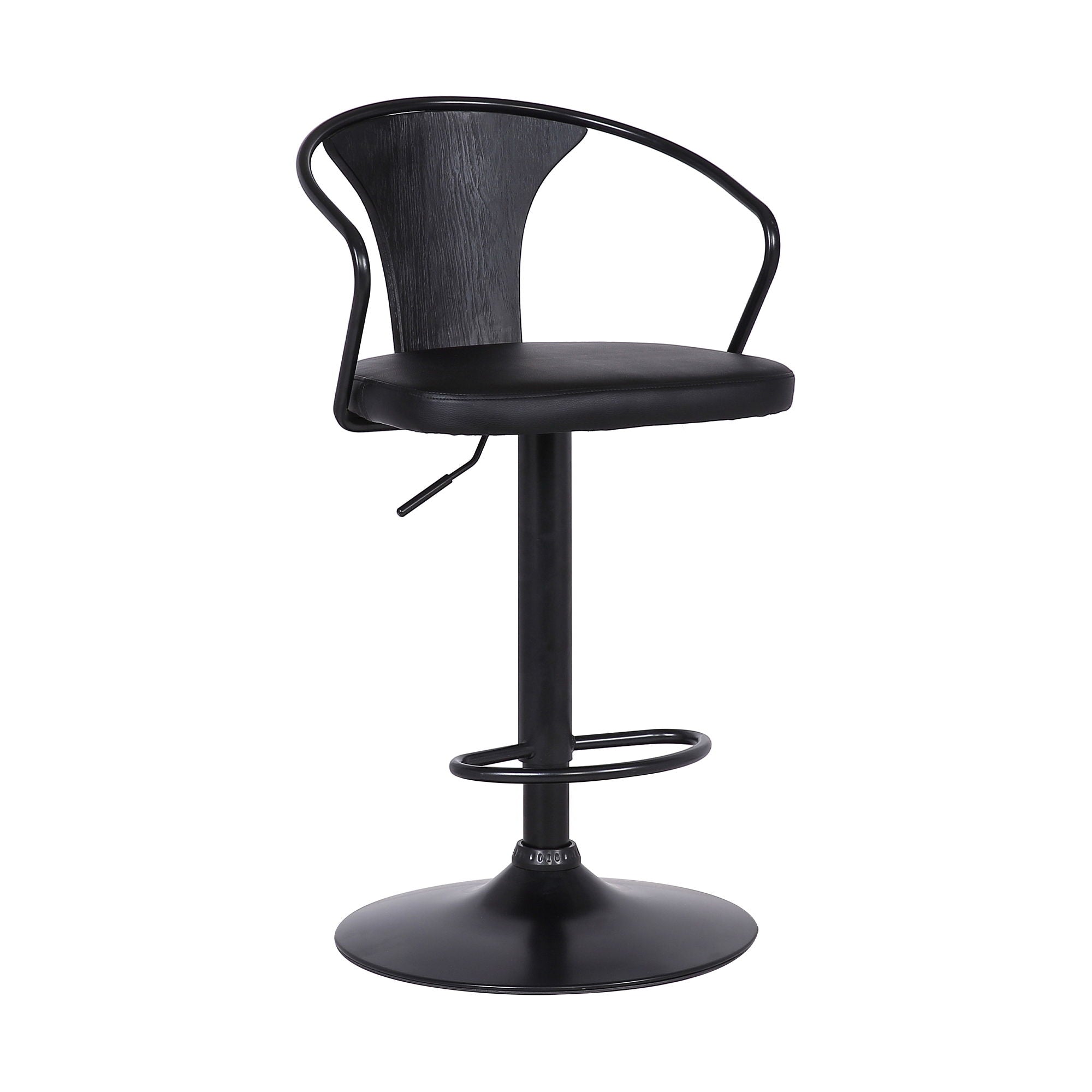 Eagle - Adjustable Height Swivel Bar Stool - Premium Adjustable Height from Armen Living - Just $177.50! Shop now at brett interiors