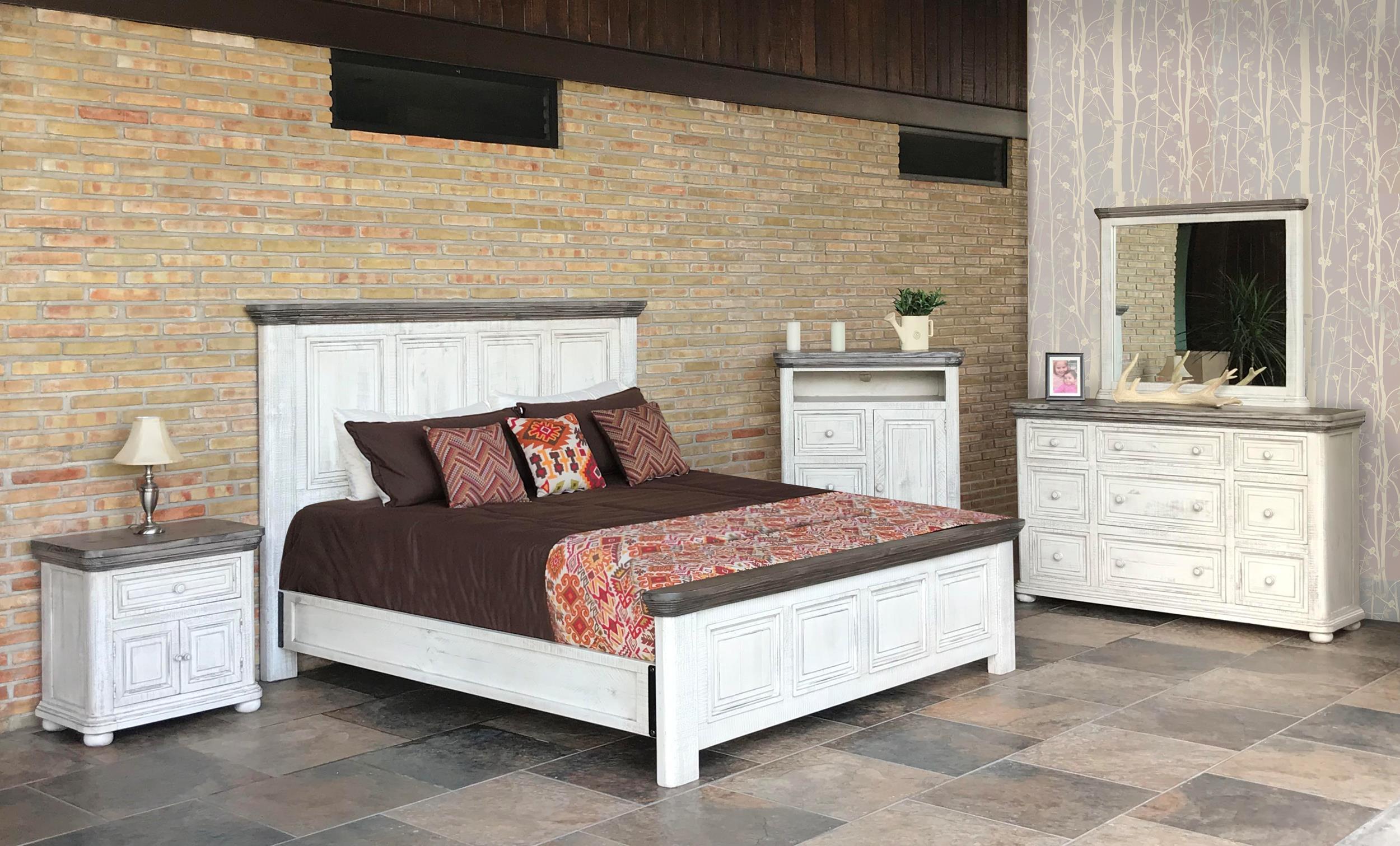 Luna - Panel Bed International Furniture Direct