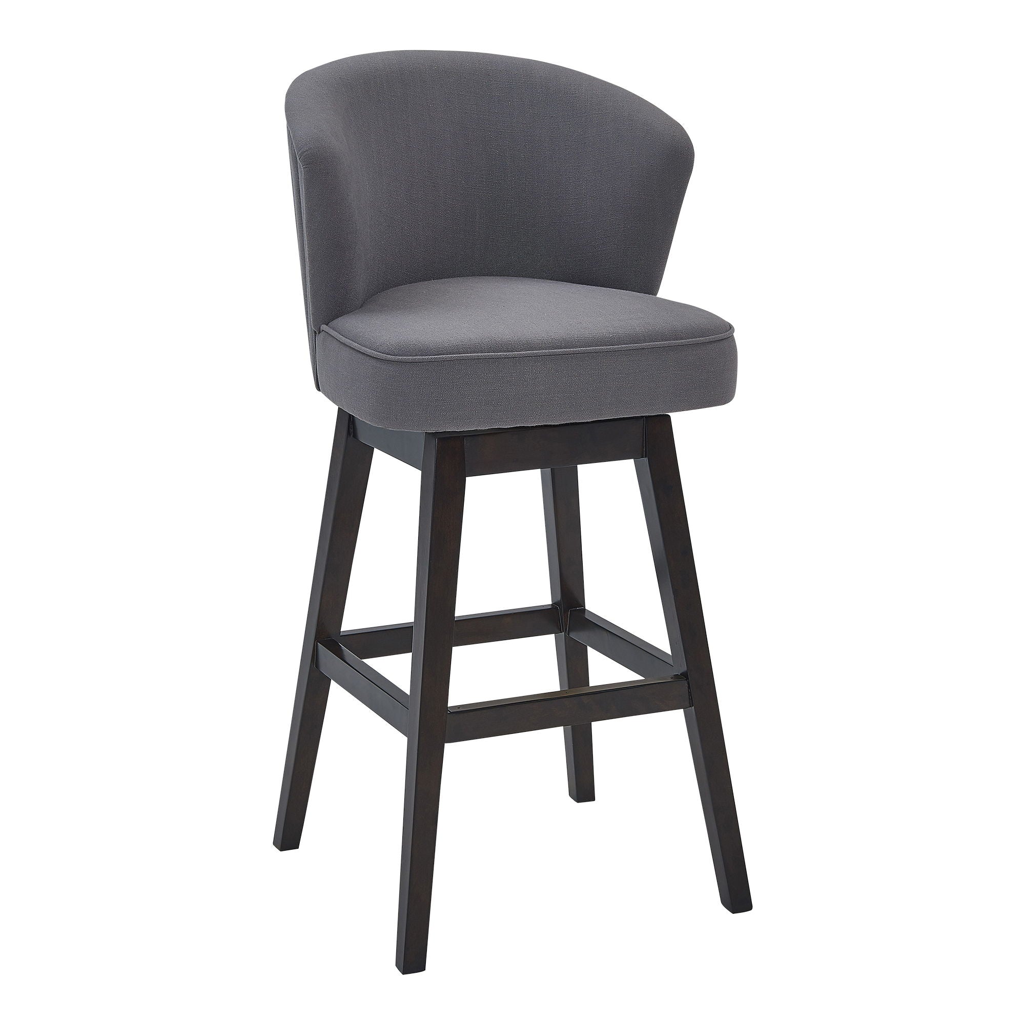 Brandy - Swivel Wood Bar Stool - Premium Counter Height (24"-27") from Armen Living - Just $517.50! Shop now at brett interiors