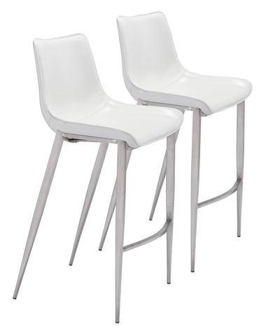 Magnus - Bar Chair (Set of 2) - Premium Chair Sets from Zuo Modern - Just $1600! Shop now at brett interiors