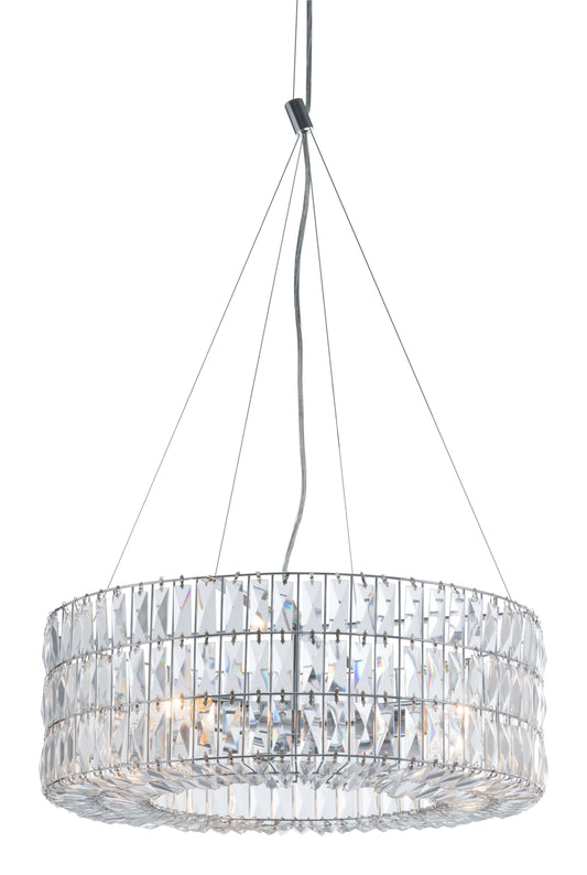 Jena - Ceiling Lamp - Chrome - Premium Ceiling Lamps from Zuo Modern - Just $1425! Shop now at brett interiors