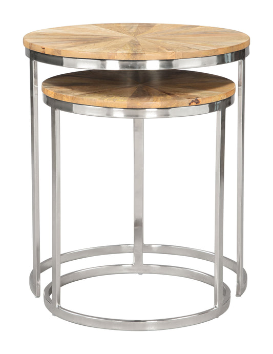 Bari - Coffee Table Set - Natural - Premium Nesting Tables from Zuo Modern - Just $750! Shop now at brett interiors