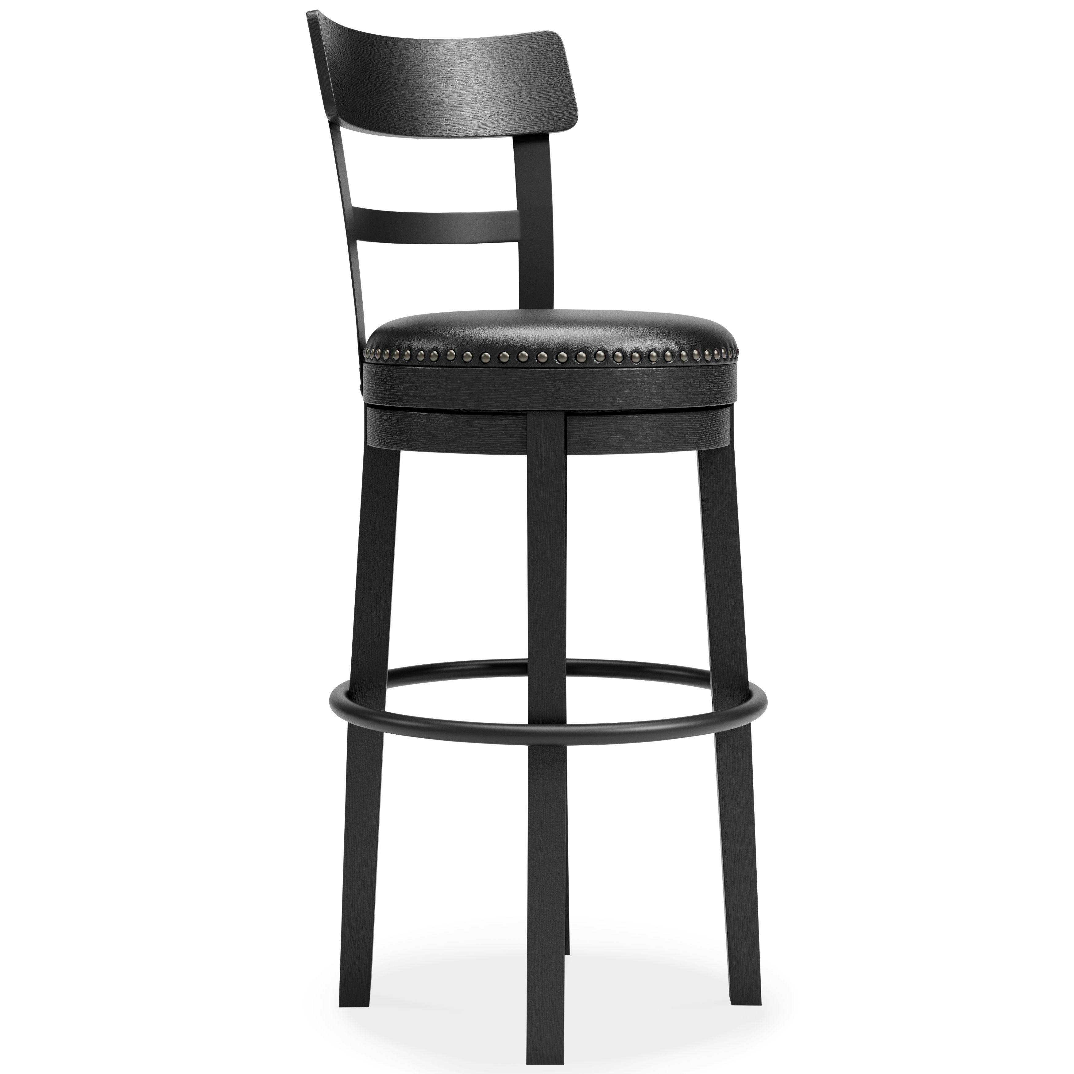 Valebeck -  Tall Upholstered Swivel Barstool - Premium Bar Height (28"-30") from Signature Design by Ashley® - Just $254.10! Shop now at brett interiors