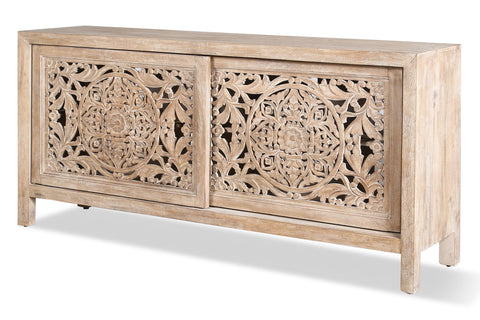 Crossings Eden - TV Console - Toasted Tumbleweed - Premium TV Stands from Parker House - Just $1075! Shop now at brett interiors