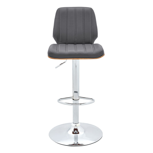 Sabine - Adjustable Swivel Bar Stool - Premium Adjustable Height from Armen Living - Just $240! Shop now at brett interiors