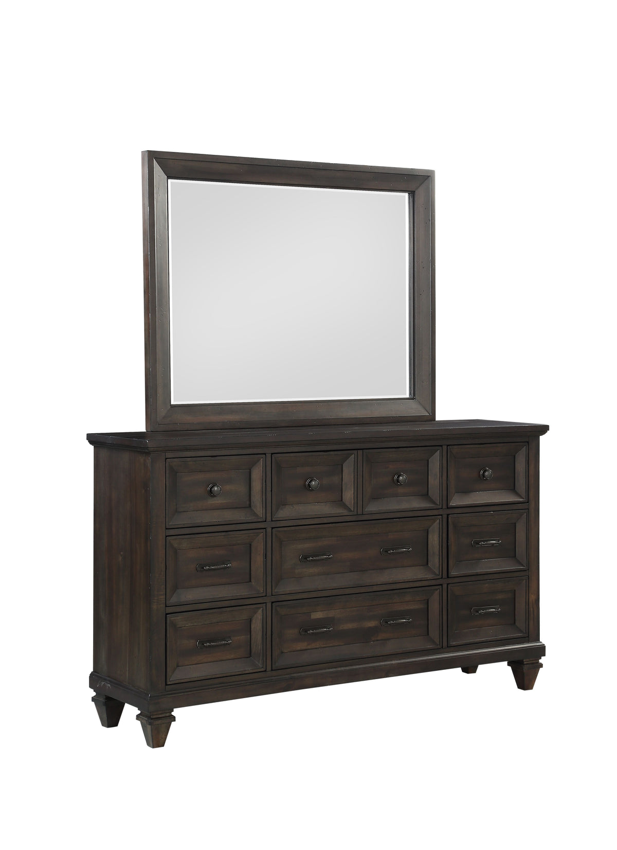 Sevilla - Mirror - Walnut - Premium Bedroom Mirrors from New Classic - Just $200! Shop now at brett interiors