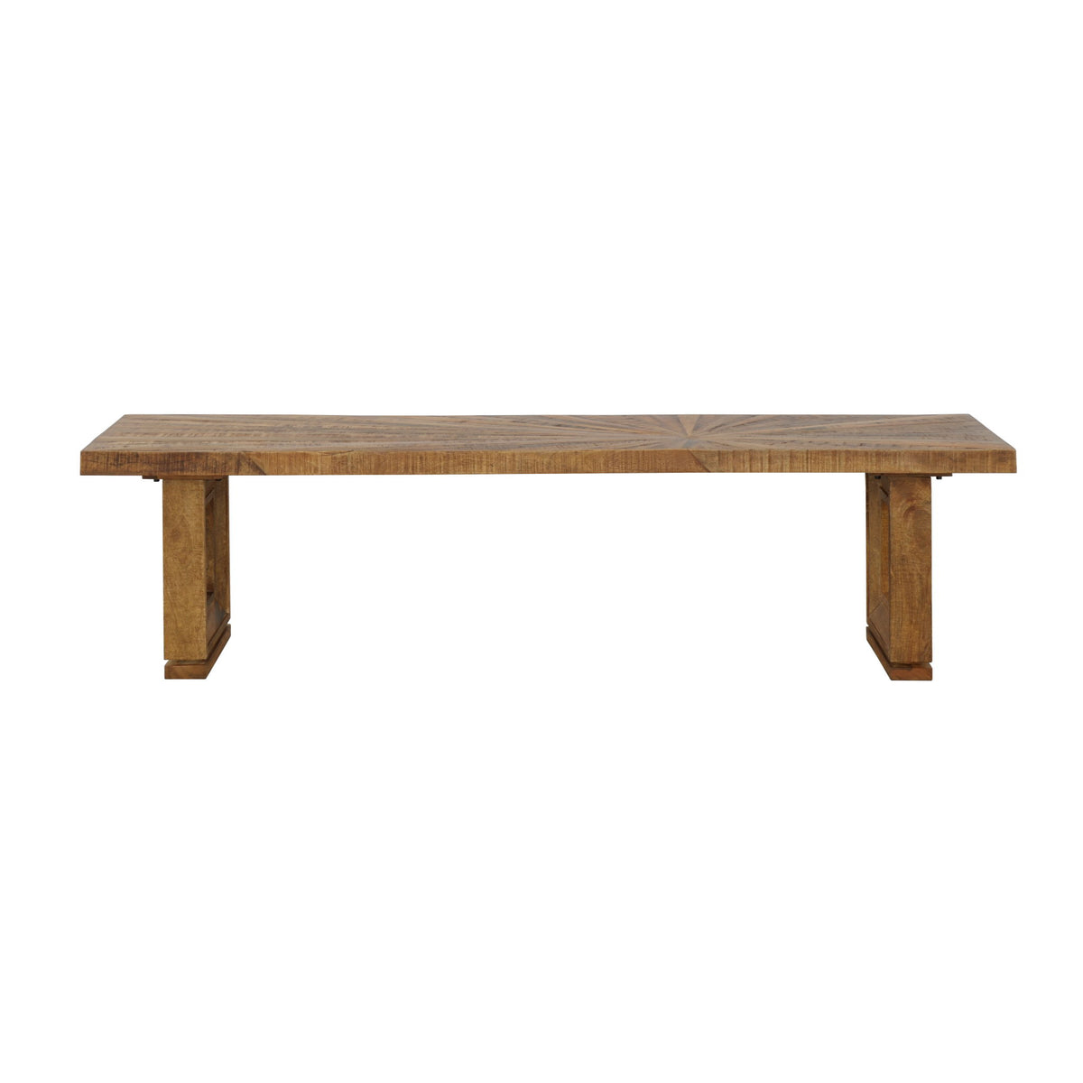 Sunburst - Dining Bench - Rayz Natural Brown - Premium Dining Benches from Coast2Coast Home - Just $1897.50! Shop now at brett interiors