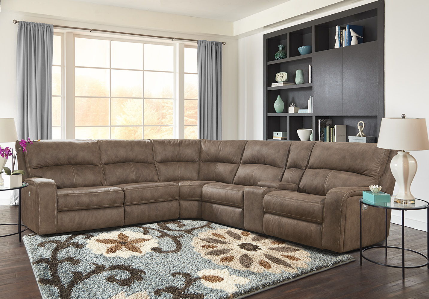 Polaris - 6 Piece Modular Power Reclining Sectional - Premium Reclining Sectionals from Parker Living - Just $3372.50! Shop now at brett interiors