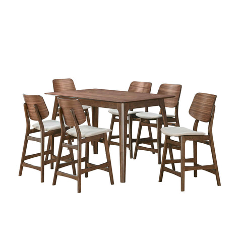 Oscar - Counter Table Set - Premium 5 Piece Dining Room Sets from New Classic - Just $872.50! Shop now at brett interiors