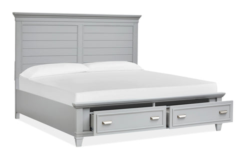 Charleston - Panel Storage Bed - Premium Storage Beds from Magnussen Furniture - Just $1447! Shop now at brett interiors