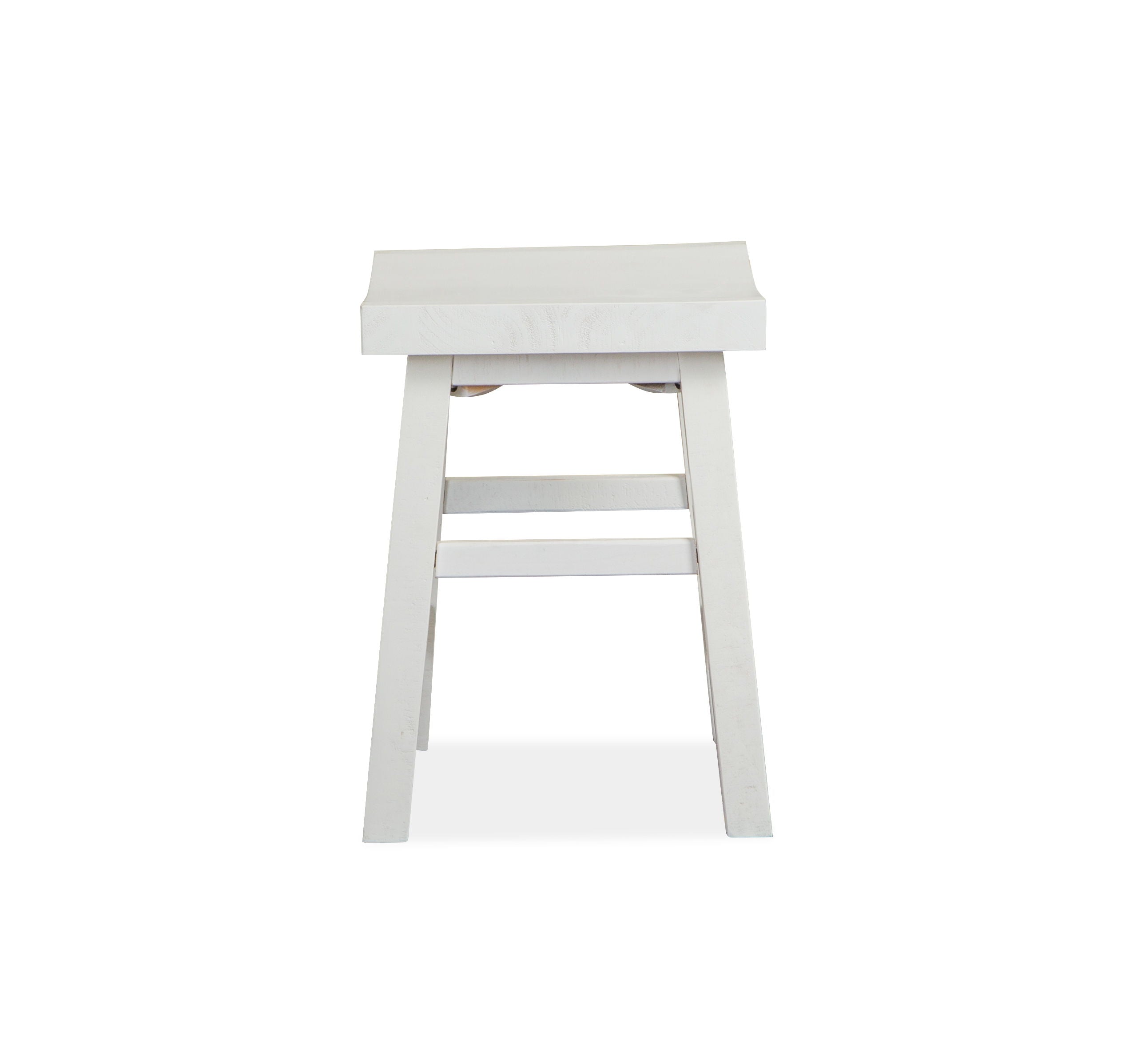 Heron Cove - Stool - Chalk White - Premium Counter Height (24"-27") from Magnussen Furniture - Just $197.50! Shop now at brett interiors