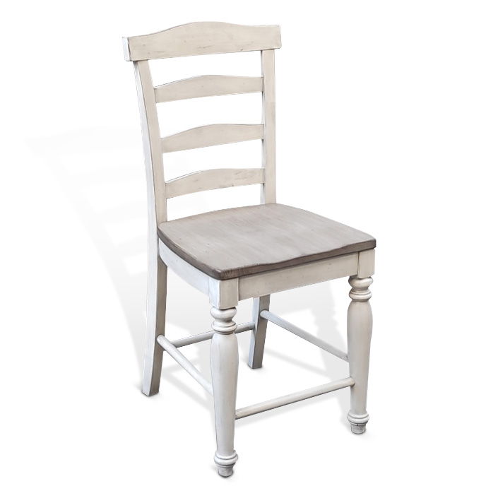 Westwood Village - Barstool - Beige / White - Premium Bar Height (28"-30") from Sunny Designs - Just $202! Shop now at brett interiors