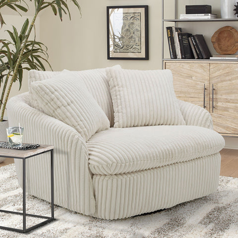 Boomer - Large Swivel Chair with 2 Pillows - Premium Swivel Chairs from Parker Living - Just $922.50! Shop now at brett interiors