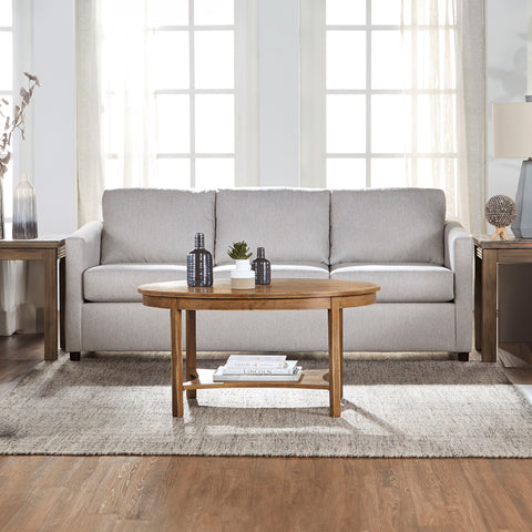 Elio - 3 Seater Sofa - Light Gray - Premium Stationary Sofas from New Classic - Just $722.50! Shop now at brett interiors