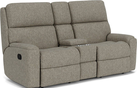 Rio - Reclining Loveseat With Console - Premium Reclining Loveseats from Flexsteel - Just $2625! Shop now at brett interiors