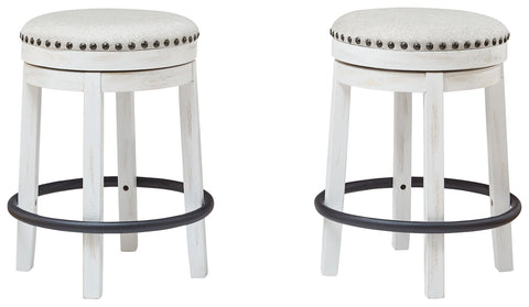 Valebeck - Upholstered Swivel Stool Signature Design by Ashley®