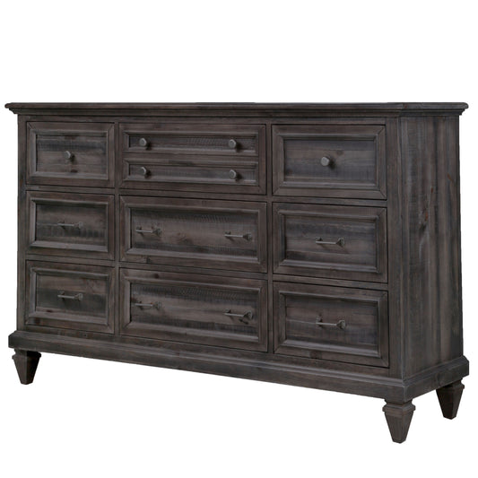 Calistoga - 9 Drawer Dresser In Weathered Charcoal - Weathered Charcoal - Premium Dressers from Magnussen Furniture - Just $1699! Shop now at brett interiors