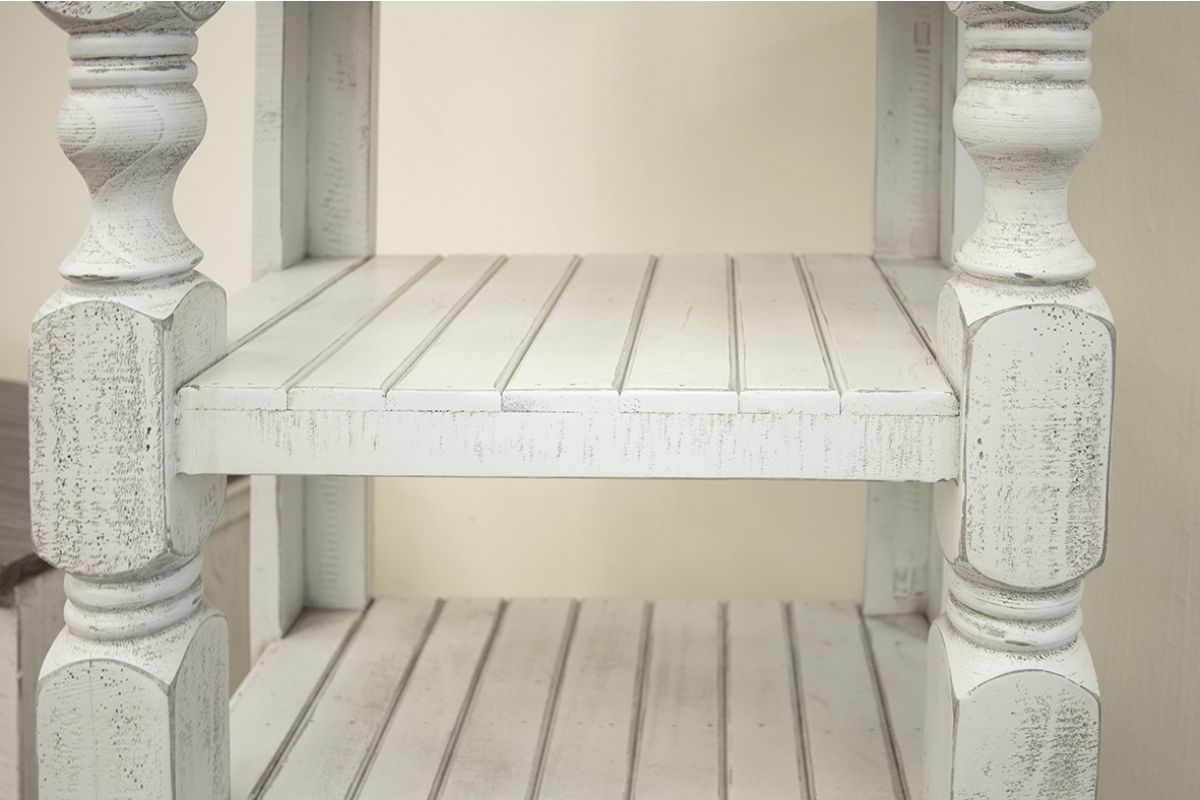 Stone - Pier - Antiqued Ivory / Weathered Gray - Premium Bridges & Piers from International Furniture Direct - Just $997.50! Shop now at brett interiors