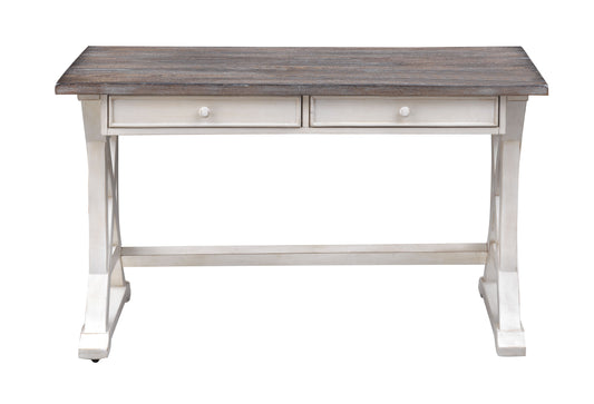 Bar Harbor II - Two Drawer Writing Desk - Cream - Premium Writing Desks from Coast2Coast Home - Just $2640! Shop now at brett interiors