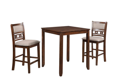 Gia - Counter Table Set - Premium 3 Piece Dining Room Sets from New Classic - Just $447.50! Shop now at brett interiors