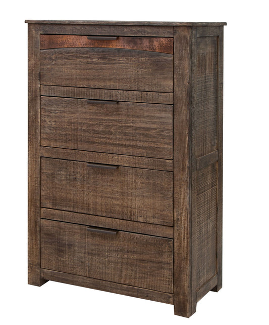 Blackburn - Chest - Charred Brown - Premium Accent Chests from International Furniture Direct - Just $1337.50! Shop now at brett interiors