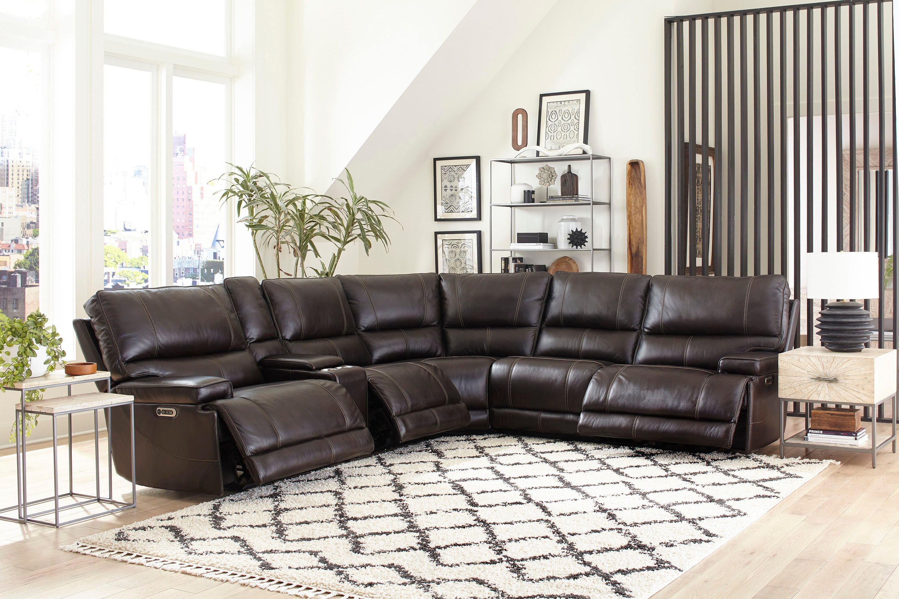 Whitman - 6 Piece Power Reclining Sectional - Premium Reclining Sectionals from Parker Living - Just $5497.50! Shop now at brett interiors