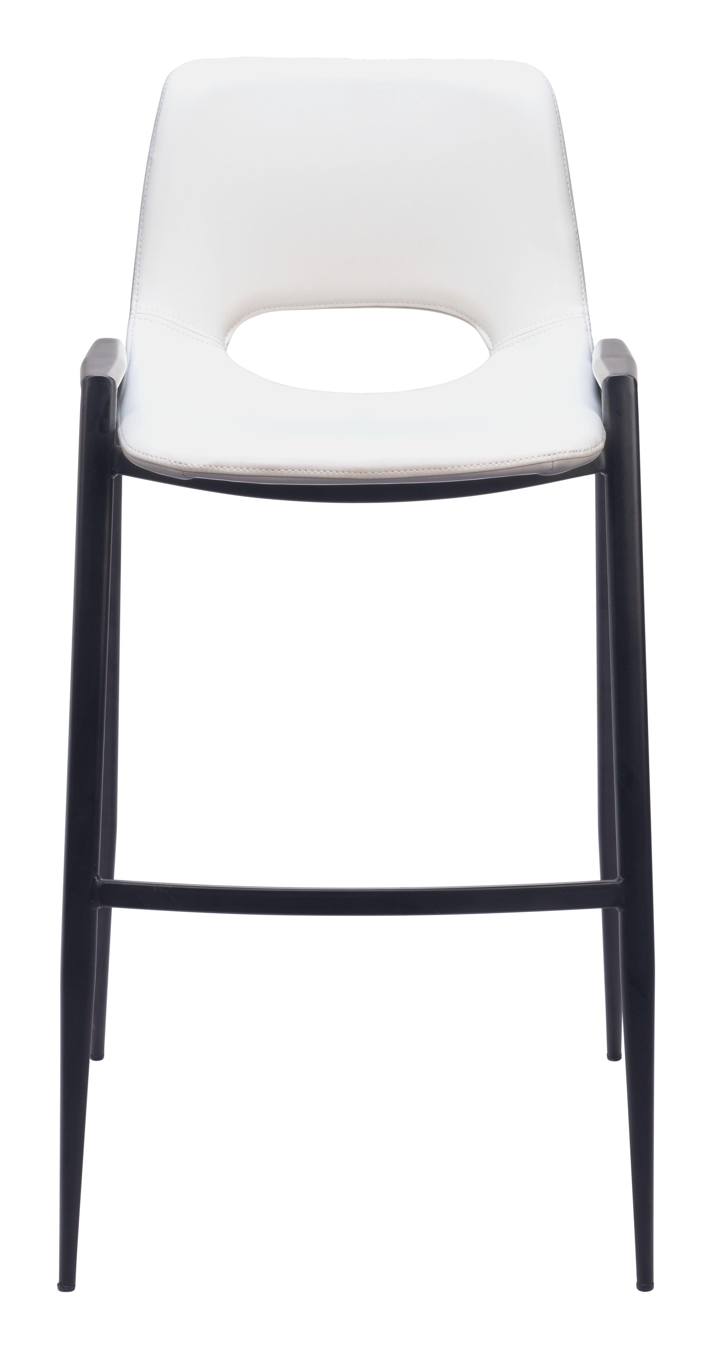 Desi - Bar Chair (Set of 2) - Black - Premium Stool Sets from Zuo Modern - Just $1450! Shop now at brett interiors