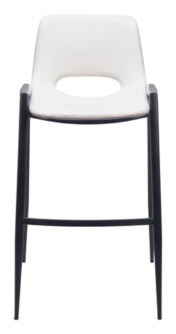 Desi - Bar Chair (Set of 2) - Black - Premium Stool Sets from Zuo Modern - Just $1450! Shop now at brett interiors