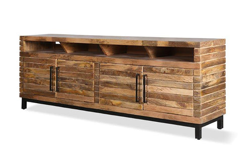 Crossings Downtown - TV Console - Amber - Premium TV Stands from Parker House - Just $1372.50! Shop now at brett interiors