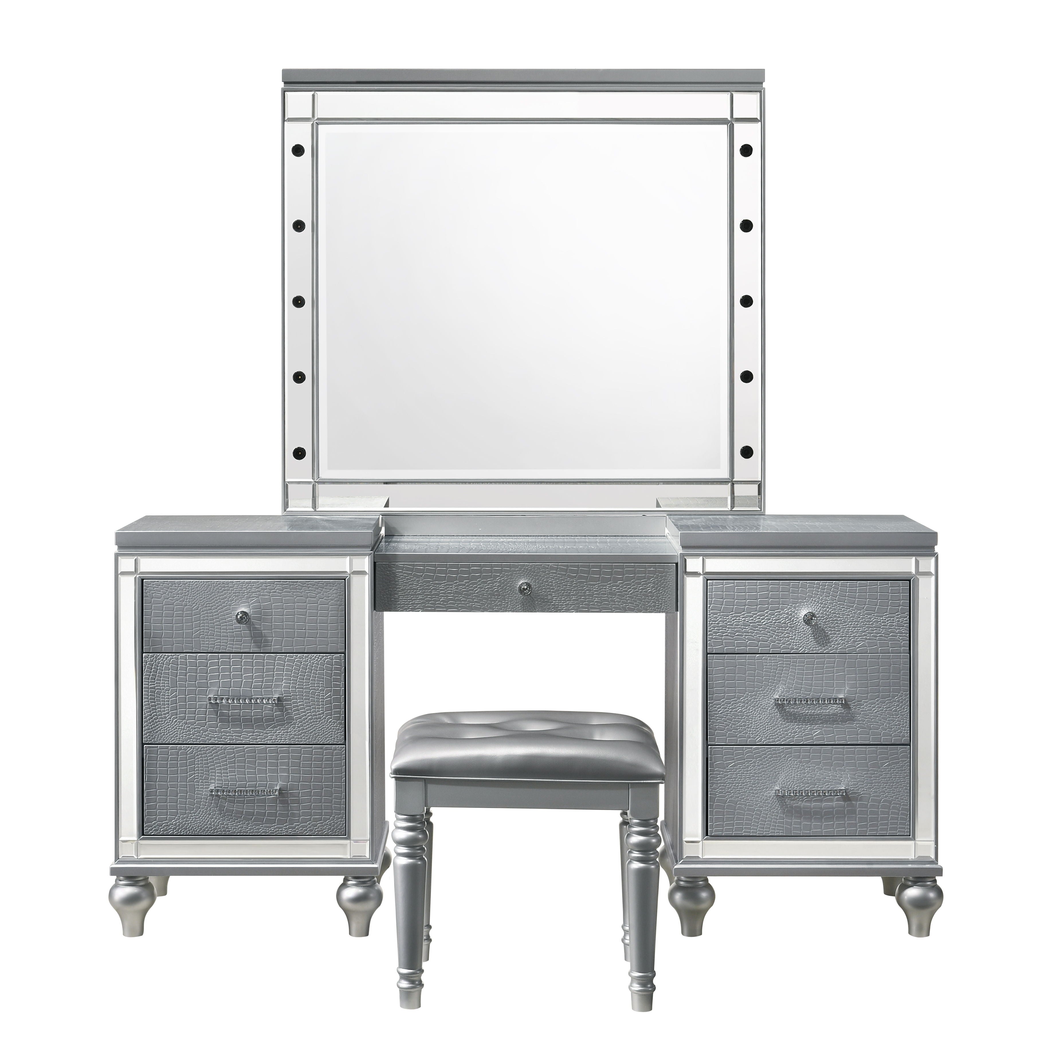 Valentino - Vanity Table Mirror - Premium Vanity Mirrors from New Classic - Just $300! Shop now at brett interiors