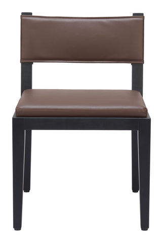 Roxas - Dining Chair (Set of 2) - Brown - Premium Stool Sets from Zuo Modern - Just $1700! Shop now at brett interiors