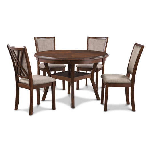 Amy - Dining Set - Premium 5 Piece Dining Room Sets from New Classic - Just $697.50! Shop now at brett interiors