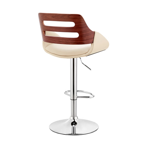 Karter - Adjustable Bar Stool - Premium Adjustable Height from Armen Living - Just $220! Shop now at brett interiors