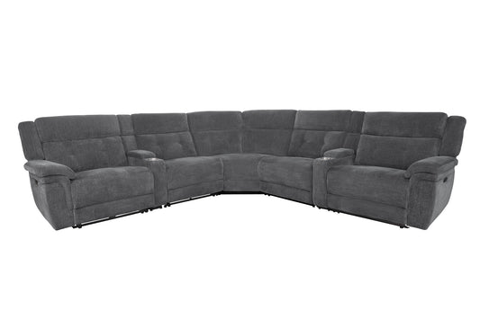 Richland - Modular Power Reclining Sectional With Power Adjustable Headrests - Premium Reclining Sectionals from Parker Living - Just $2947.50! Shop now at brett interiors