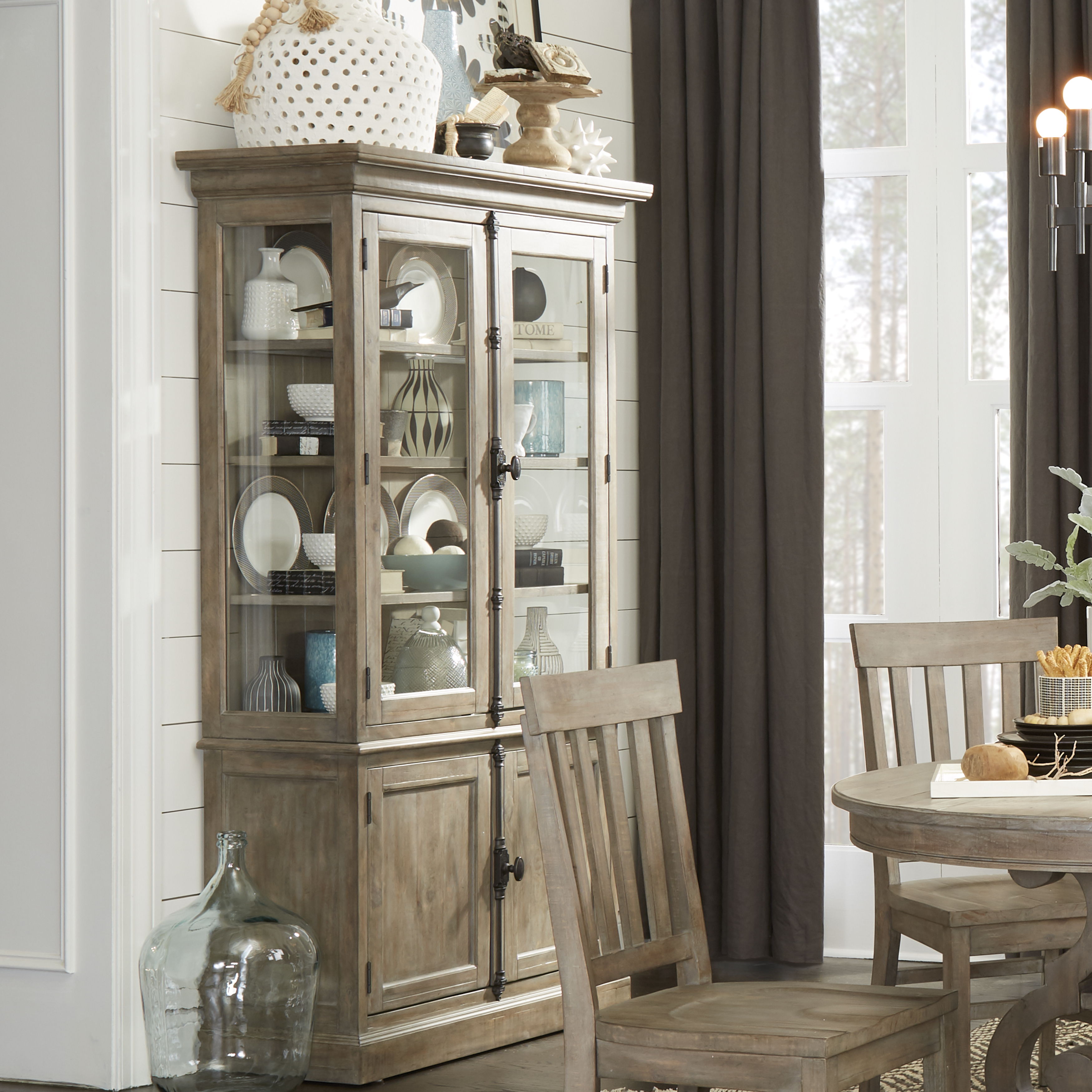 Tinley Park - China - Brown Light - Premium China Cabinets from Magnussen Furniture - Just $2207.50! Shop now at brett interiors