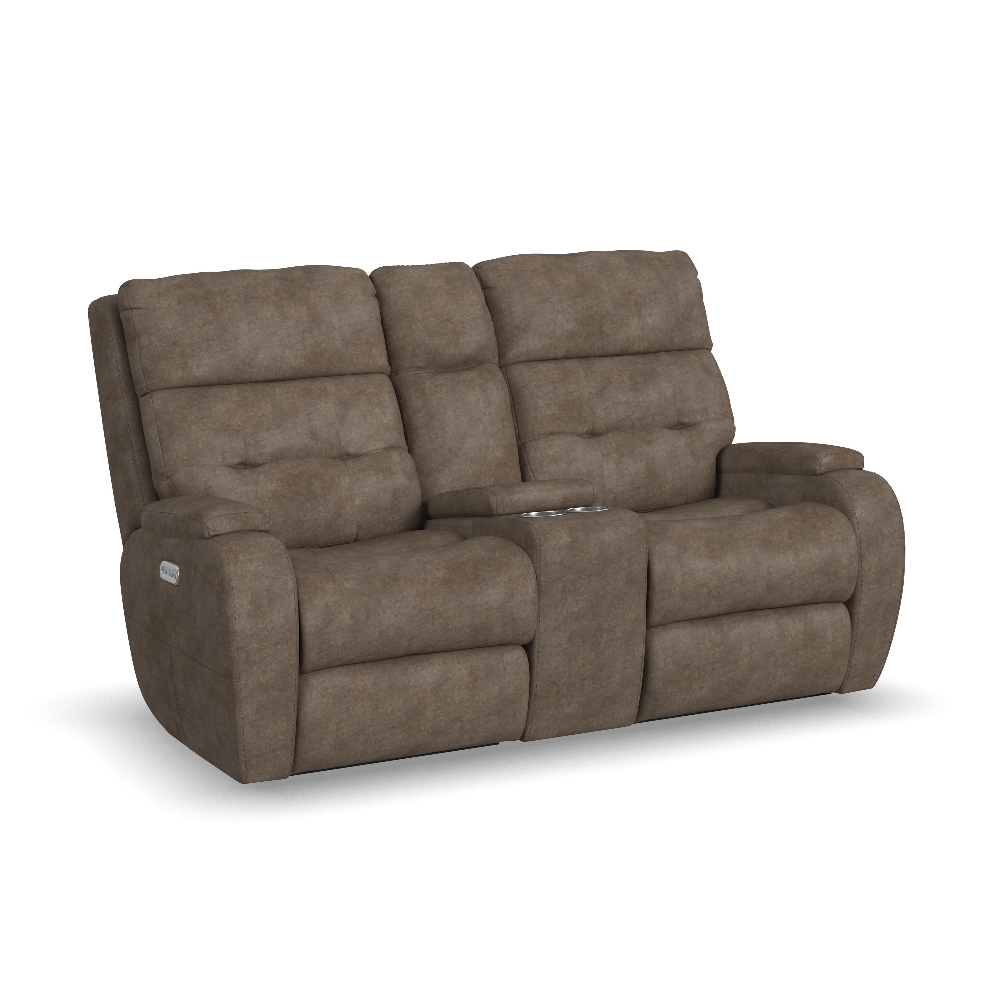 Strait - Power Reclining Loveseat - Premium Reclining Loveseats from Flexsteel - Just $3250! Shop now at brett interiors