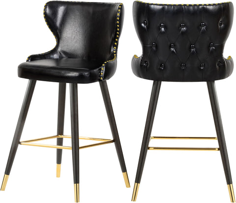 Hendrix - Counter Bar Stool (Set of 2) - Premium Stool Sets from Meridian Furniture - Just $675! Shop now at brett interiors