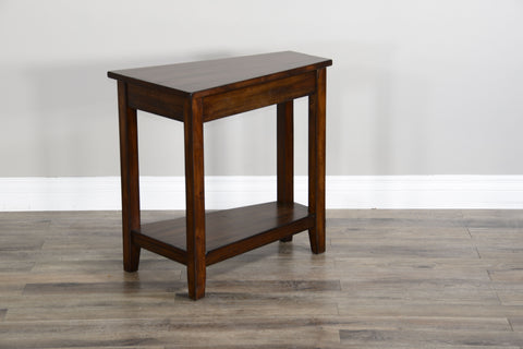 Santa Fe - Chair Side Table - Dark Brown - Premium Chair Side Tables from Sunny Designs - Just $164! Shop now at brett interiors