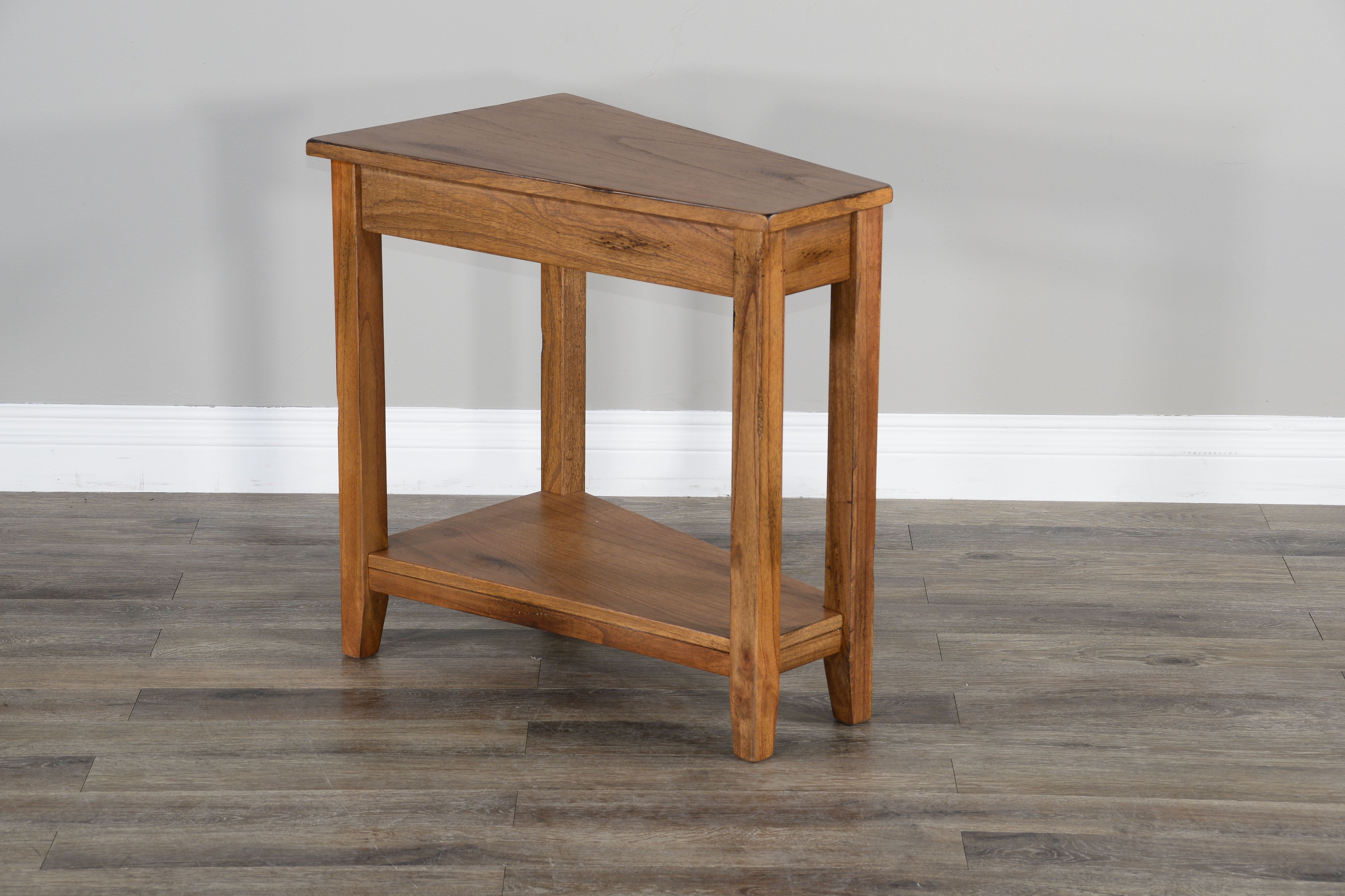 Sedona - Chair Side Table - Rustic Oak - Premium Chair Side Tables from Sunny Designs - Just $164! Shop now at brett interiors