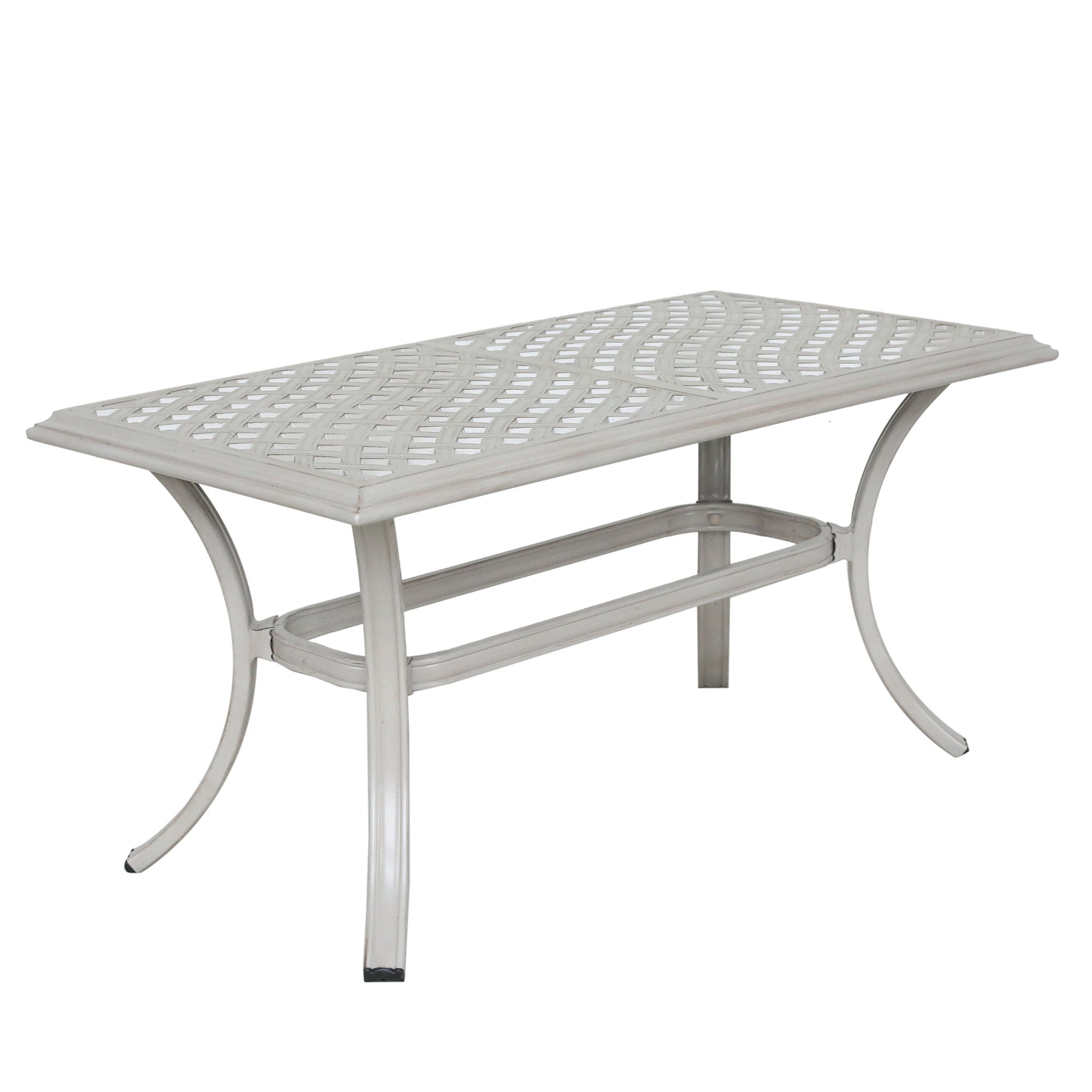 22X42" Patio Standard Coffee Table - Ashen Wheat - Premium Coffee Tables from Gather Craft - Just $240! Shop now at brett interiors